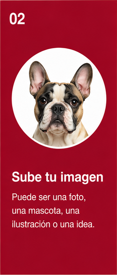 Paso 2: sube la imagen que quieres personalizar